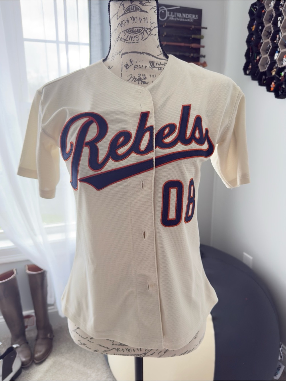 Rebels Ahsoka Tano Custom Cream Baseball Jersey